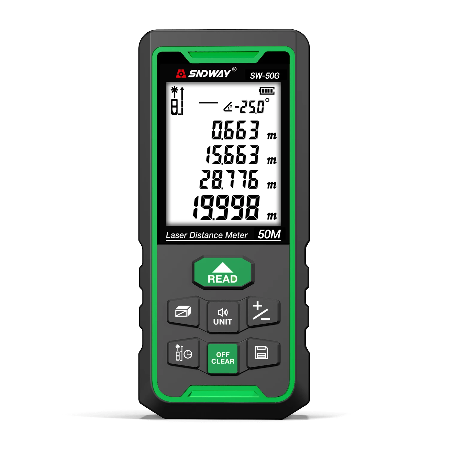 1. Laser Distance Measurer Meter 50m