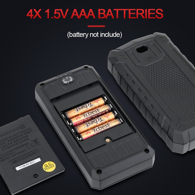 3 Digital Multimter AAA battery -