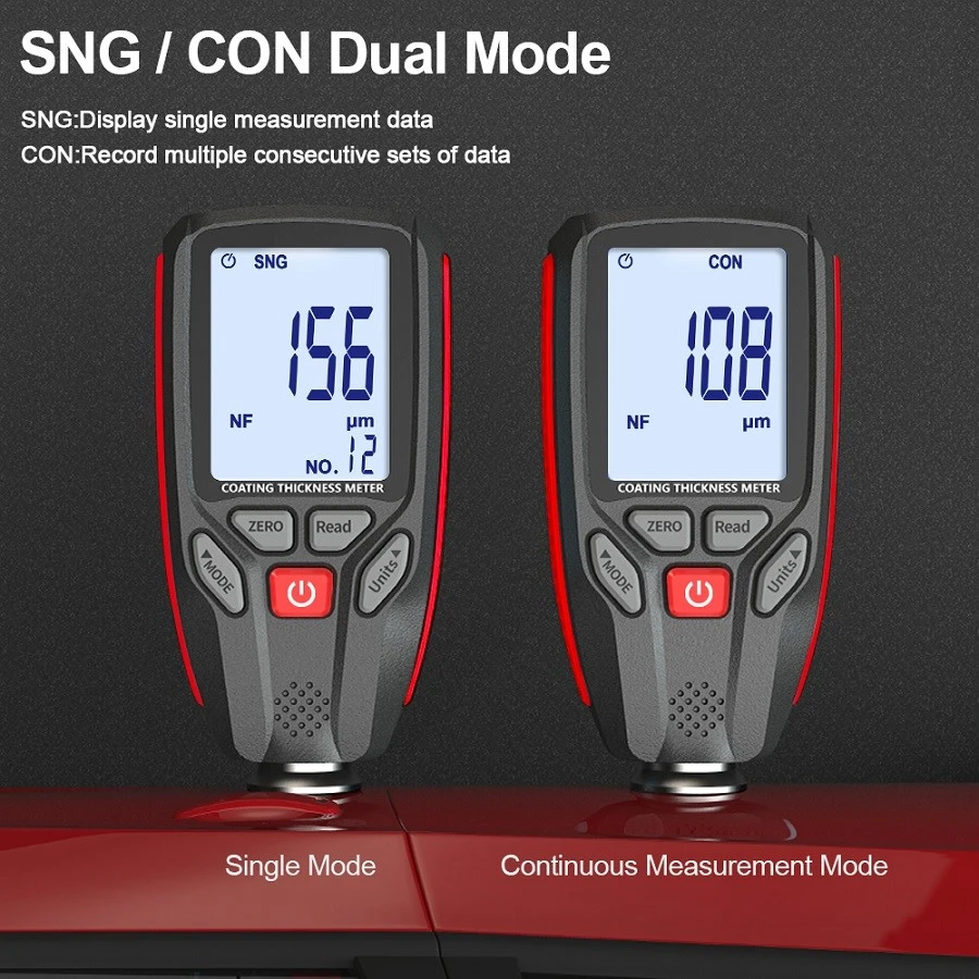 Coating thickness tester -
